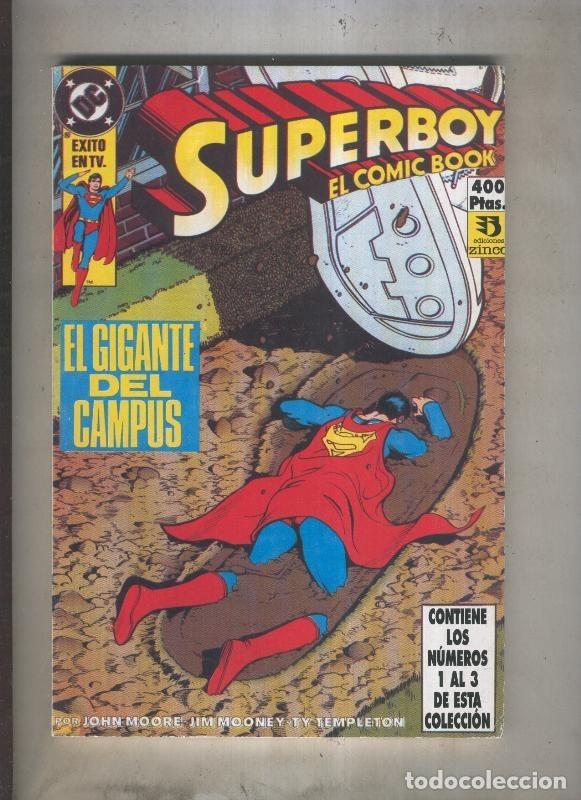 C&oacute;mics: Zinco: Superboy retapado 1 al 3 - Moore-Mooney-Templeton - Foto 1