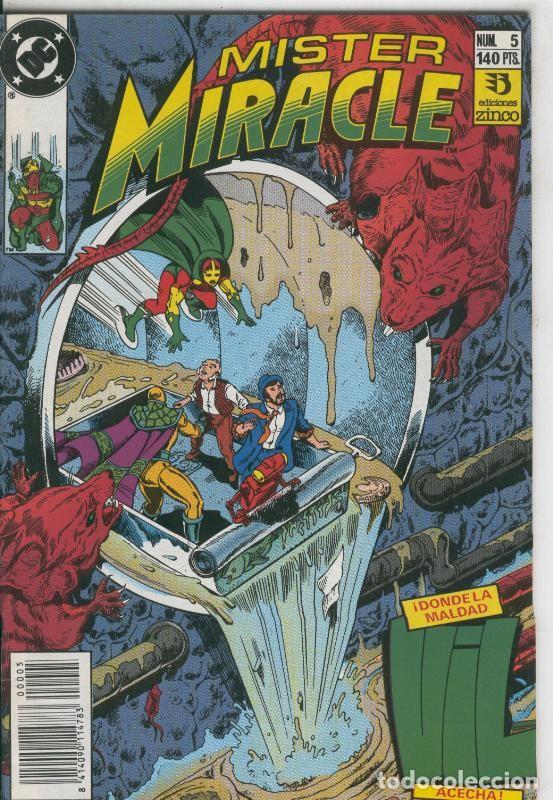 Fumetti: Zinco: Mister Miracle numero 5: Atasco en la cloaca - Bruce D.Patterson