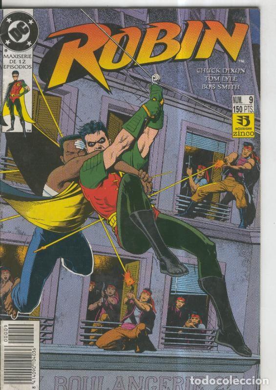 C&oacute;mics: Robin numero 09 (numerado 2 en interior cubierta) - Chuck Dixon y Tom Lyle - Foto 1