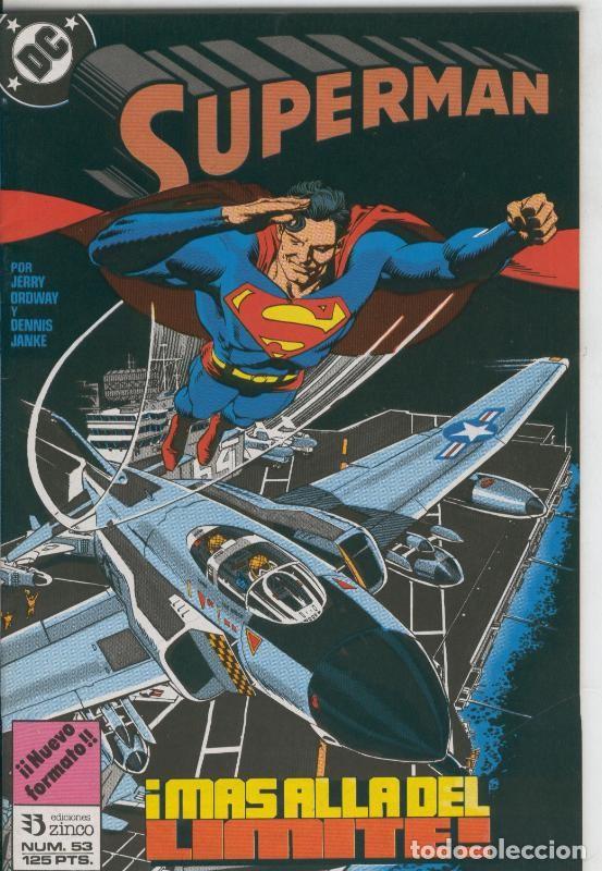 Comics: Zinco: Superman volumen 2 numero 053: Mas alla del limite - Ordway-Dennis Janke