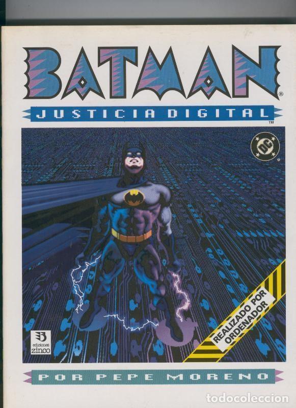 C&oacute;mics: Zinco: Batman: Justicia Digital - Pepe Moreno - Foto 1