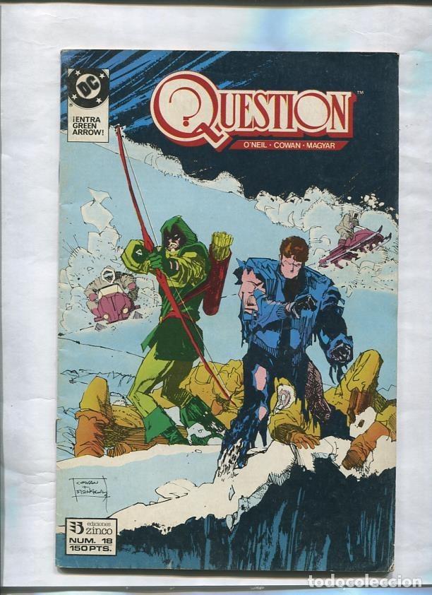 Comics: Zinco: Question volumen 18: Territorio desesperado - O,Neil, Cowan, Magyar