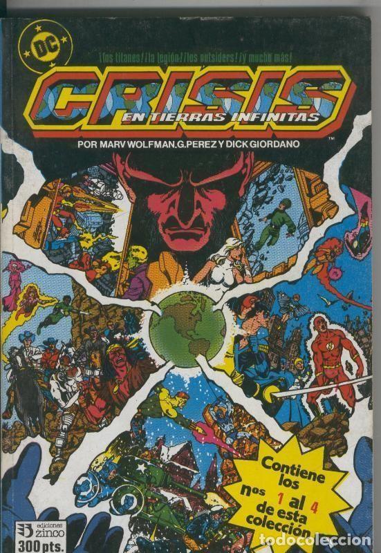 C&oacute;mics: Zinco: Crisis retapado 01 al 04 - Varios - Foto 1