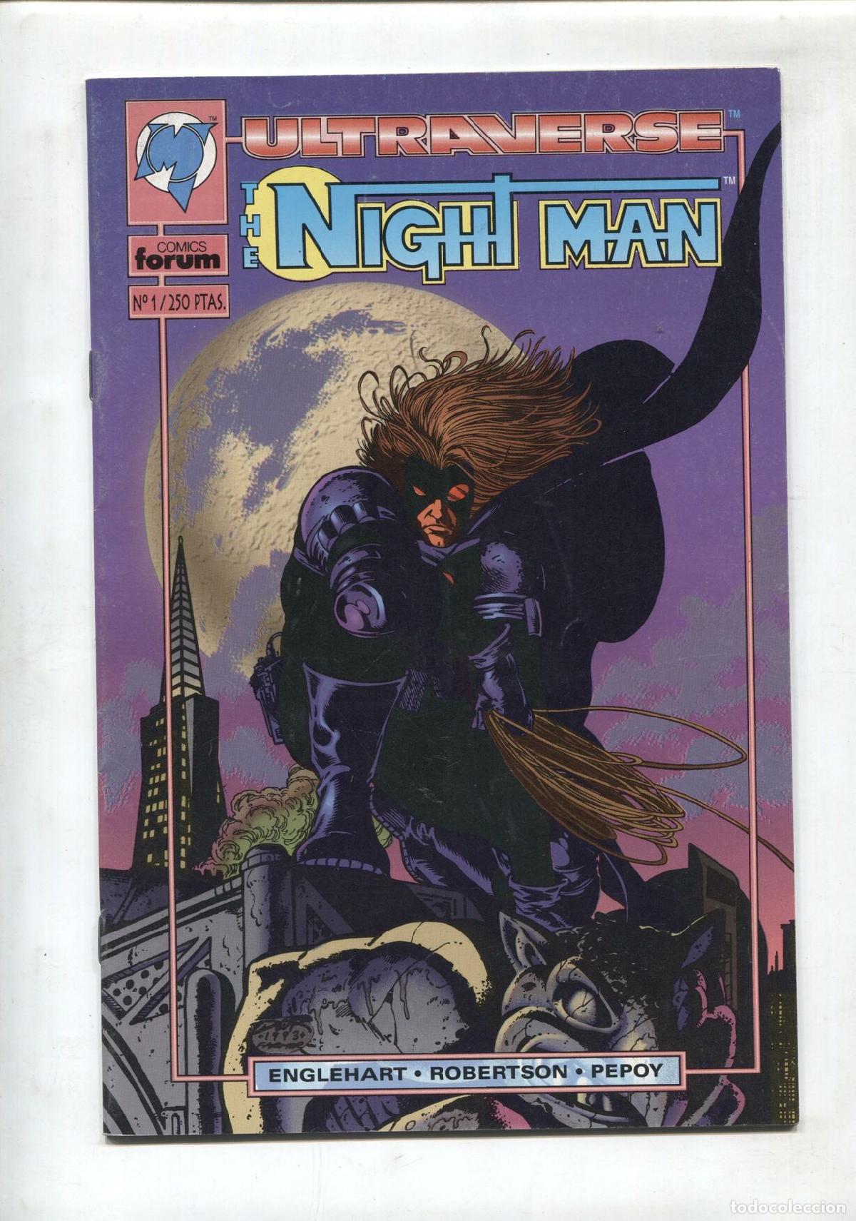 C&oacute;mics: Night Man numero 1 - Englehart,. Robertson, Pepoy - Foto 1
