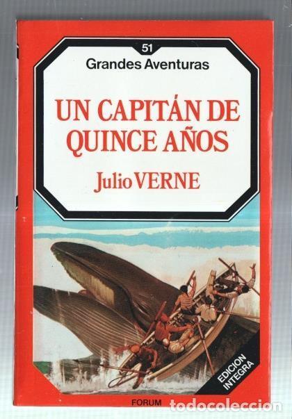 C&oacute;mics: Grandes Aventuras numero 51: Un capitan de quince a&ntilde;os - Julio Verne