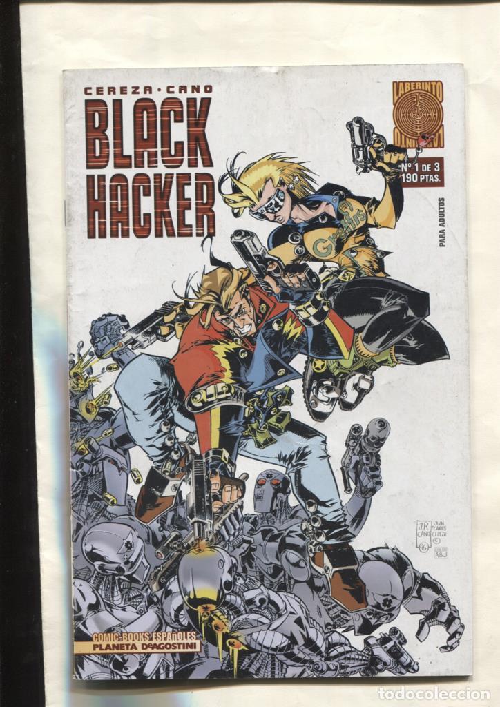 C&oacute;mics: Linea Laberinto: Black Hacker numero 1: Avalon - Cereza-Cano - Foto 1