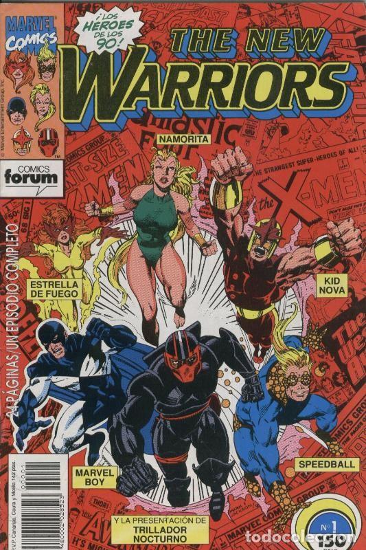 C&oacute;mics: The New Warriors numero 01: Elevandose del suelo - Varios - Foto 1