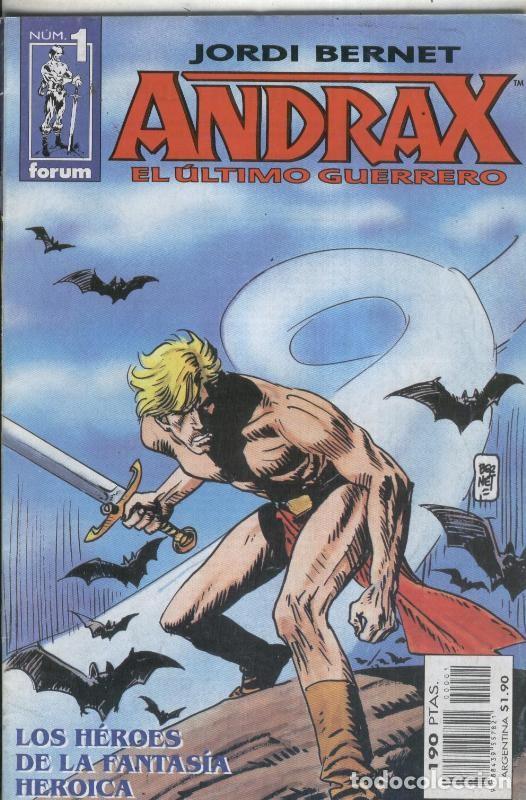 C&oacute;mics: Andrax el ultimo guerrero numero 01 - Jordi Bernet - Foto 1