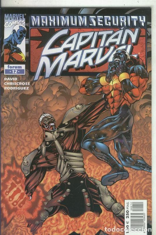 C&oacute;mics: Capitan Marvel numero 12: Maximun Segurity - David-Chriscross-Rodriguez - Foto 1