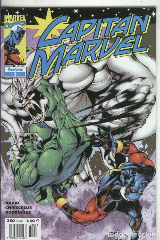 C&oacute;mics: Capitan Marvel numero 03: Gana el Wendigo - David-Chriscross-Rodriguez - Foto 1