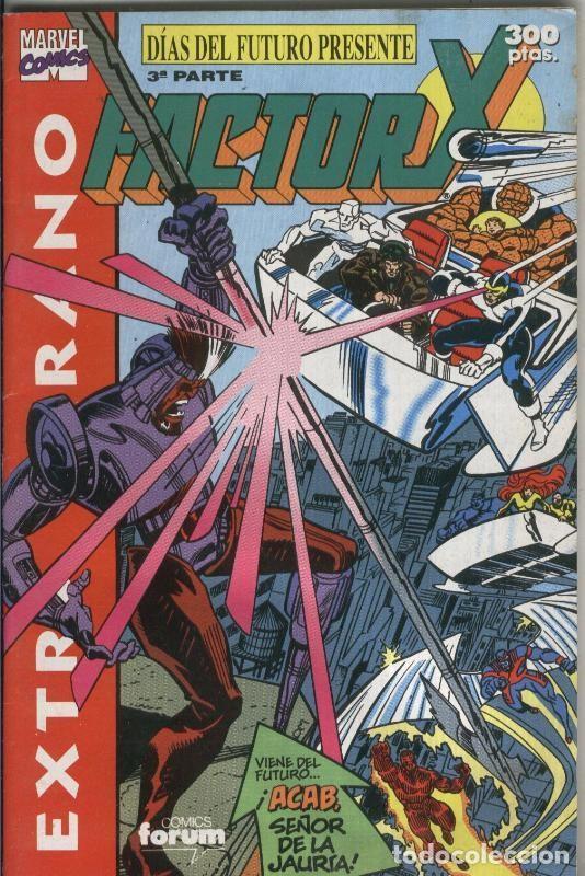 Fumetti: Factor X especial verano 1991: Dias del futuro presente, tercera parte - Varios