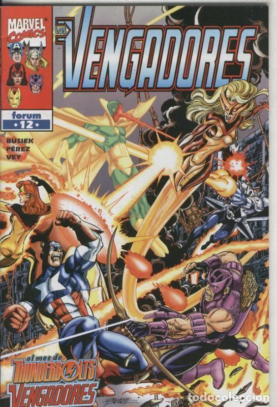 Comics: Los Vengadores volumen 3 numero 12: Viejos enredos - Busiek-Perez-Vey