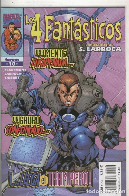 C&oacute;mics: Los 4 Fantasticos volumen 3 Heroes Return numero 10 - Claremont-Larroca