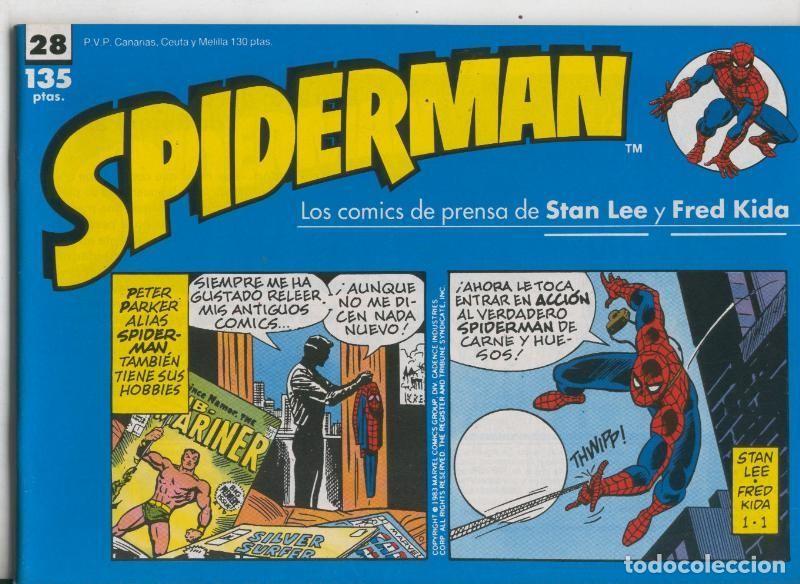C&oacute;mics: Spiderman tiras de prensa numero 28 - Stan Lee y Fred Kida - Foto 1