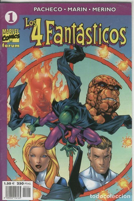 Fumetti: Los 4 Fantasticos volumen 4 numero 01 - Carlos Pacheco-Marin-Merino
