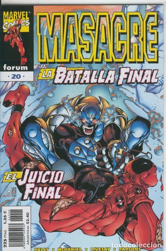C&oacute;mics: Masacre volumen 3 numero 20 - Varios - Foto 1