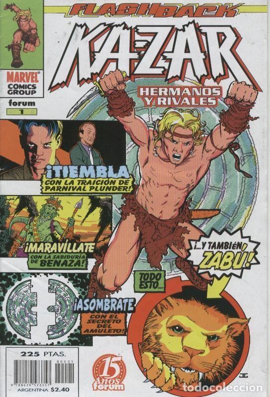 Comics: Kazar Hermanos y Rivales - Mark Waid-Todd DeZago-John Cassaday