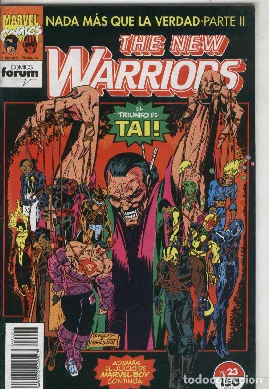 Fumetti: The New Warriors volumen 1 numero 23: Nada mas que la verdad - Varios