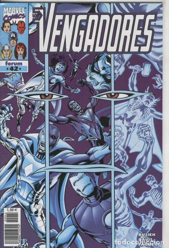 Comics : Los Vengadores volumen 3 numero 42: No mas ma&ntilde;anas - Busiek-Davis-Farmer