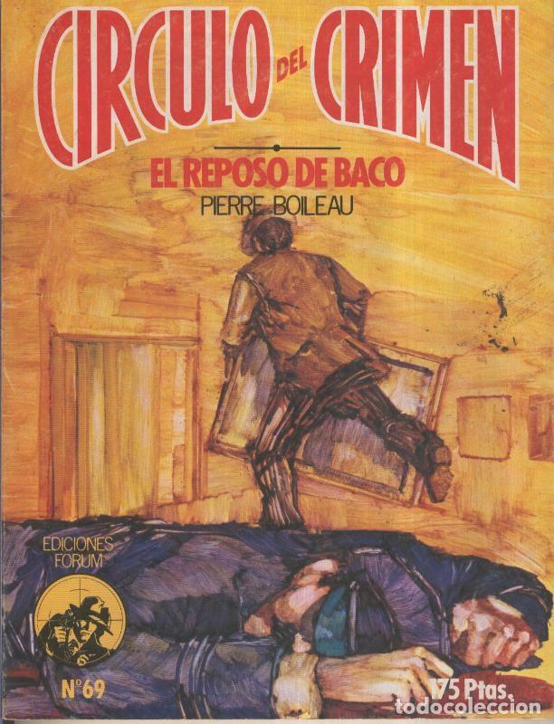 C&oacute;mics: Circulo del Crimen numero 069: El reposo de Baco - Pierre Boileau