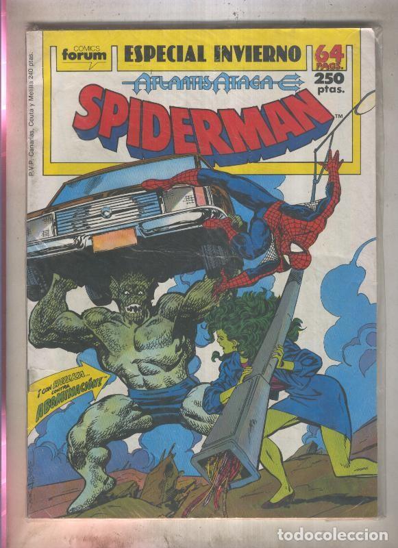 C&oacute;mics: Spiderman invierno 1989: Atlantis ataca - Michelinie-Liefeld - Foto 1