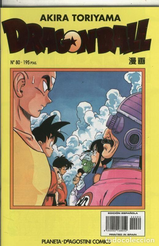 C&oacute;mics: Dragon Ball serie amarilla numero 080 - Akira Toriyama