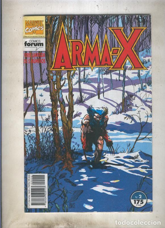 C&oacute;mics: Arma X volumen 1 numero 2 (numerado 2 en trasera) - Varios - Foto 1