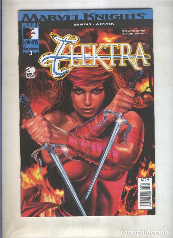 C&oacute;mics: Marvel Knights: Elektra numero 03 - Rucka-Bennett - Foto 1