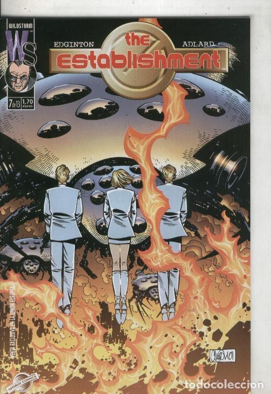 C&oacute;mics: The Establishment numero 07 - Edginton-Adlard - Foto 1