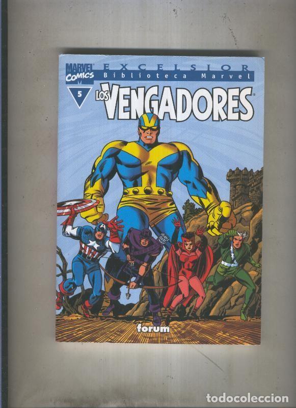 C&oacute;mics: Biblioteca Marvel Excelsior: Los Vengadores numero 05 - Varios - Foto 1