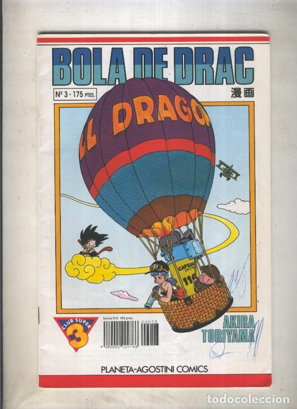 C&oacute;mics: Bola de Drac serie blanca numero 003 (numerado 1 en trasera) - Akira Toriyama