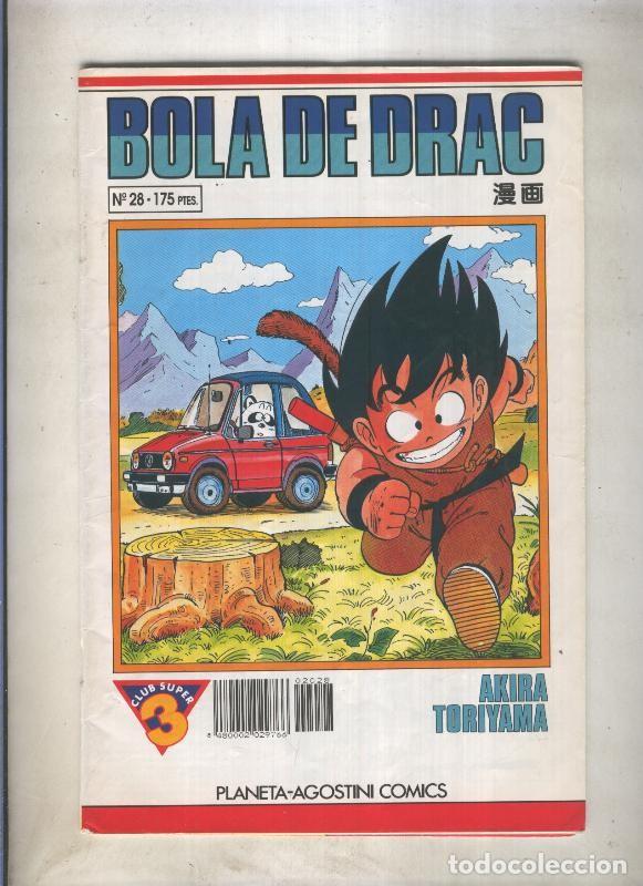 C&oacute;mics: Bola de Drac serie blanca numero 028 (numerado 1 en trasera) - Akira Toriyama