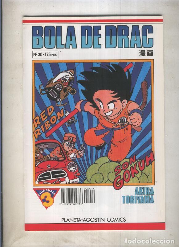 C&oacute;mics: Bola de Drac serie blanca numero 030 (numerado 1 en trasera) - Akira Toriyama