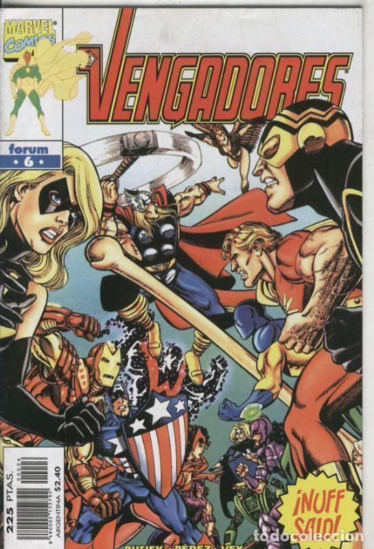 Comics: Los Vengadores volumen 3 numero 06: Los mayores fraudes de la tierra - Busiek-Perez-Vey