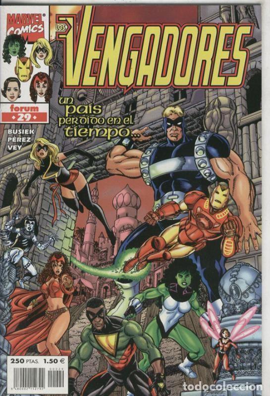 C&oacute;mics: Los Vengadores volumen 3 numero 29: La elegia de Kulan Gath, segunda parte - Busiek-Perez-Vey