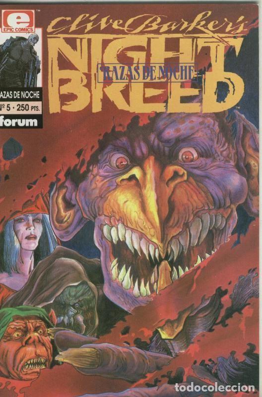 Comics: Razas de Noche: NIght Breed numero 05: Los blafemos - Clive Barkers