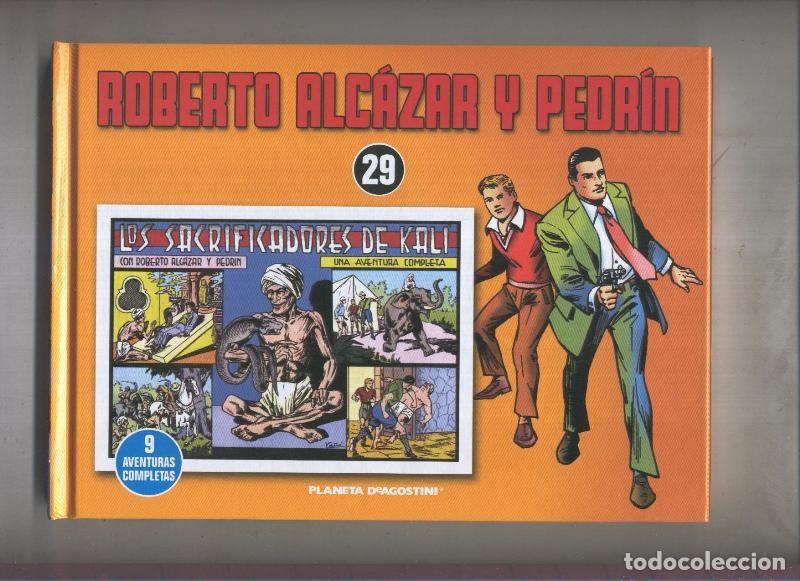 Comics : Roberto Alcazar y Pedrin volumen 29: Los sacrificadores de Kali - Va&ntilde;o