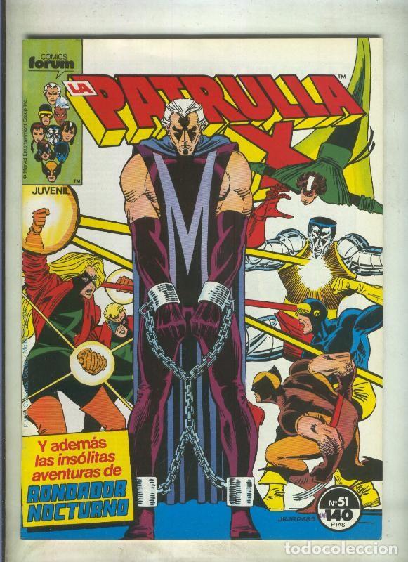 Fumetti: La Patrulla X volumen 1 numero 051: El juicio de Magneto (numerado 1 en trasera) - Varios