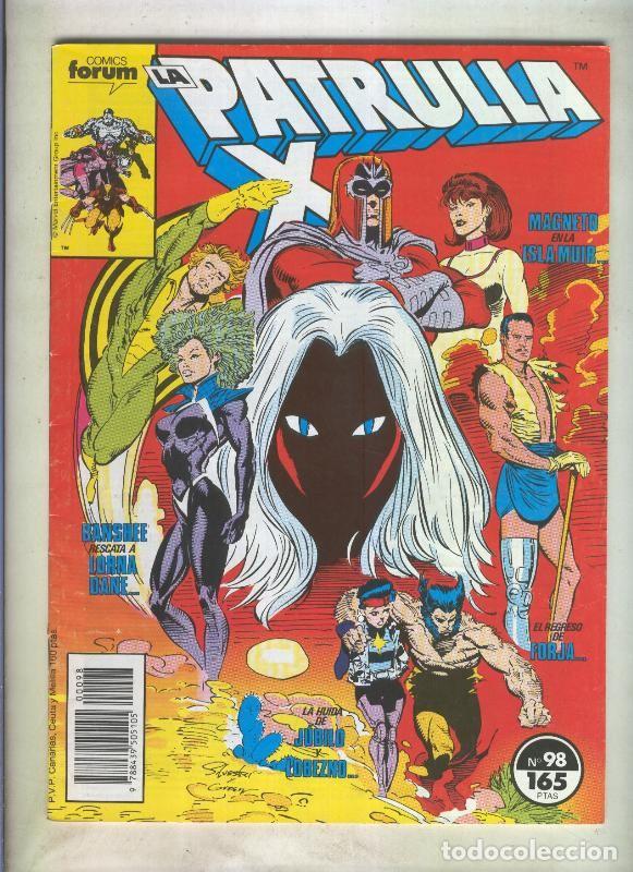 C&oacute;mics: La Patrulla X volumen 1 numero 098: Avisos de tormenta (numerado 2 en trasera) - Varios