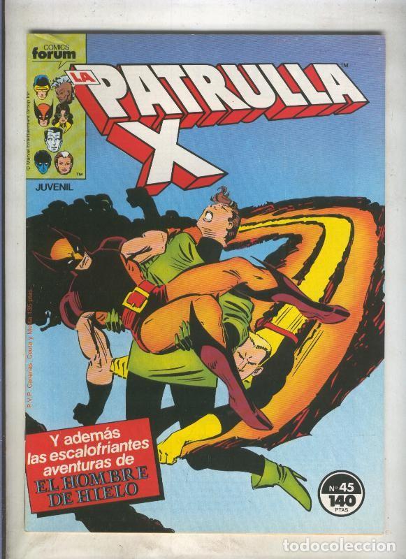 C&oacute;mics: La Patrulla X volumen 1 numero 045: Sendero de guerra (numerado 1 en trasera) - Varios