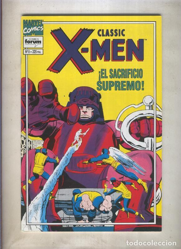 Comics: Classic X Men volumen 2 numero 08: Prisioneros del misterioso molde maestro (numerado 2 en trasera)