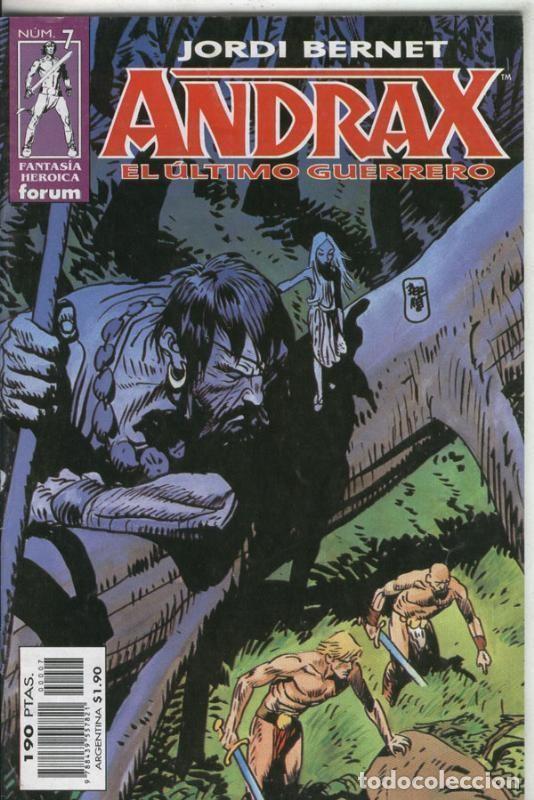 Comics: Andrak el ultimo guerrero numero 07: Tras las monta&ntilde;as - Jordi Bernet
