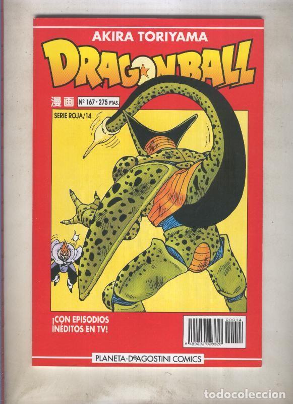C&oacute;mics: Dragon Ball serie roja numero 14 (numerado 2 en trasera) - Akira Toriyama