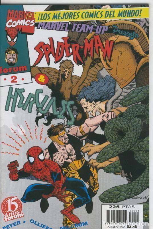 C&oacute;mics: Marvel Team Up volumen 02: Spiderman y Hercules - Varios - Foto 1