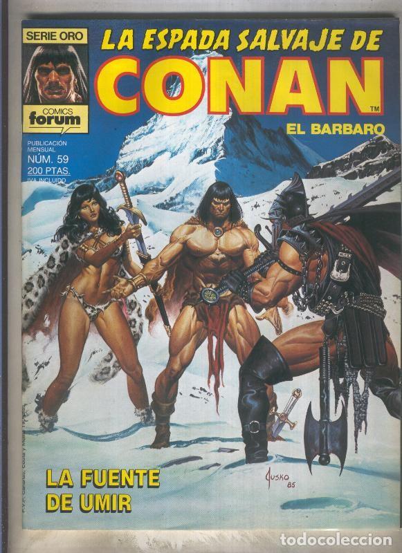 C&oacute;mics: La Espada Salvaje de Conan primera edicion numero 059 - Varios - Foto 1