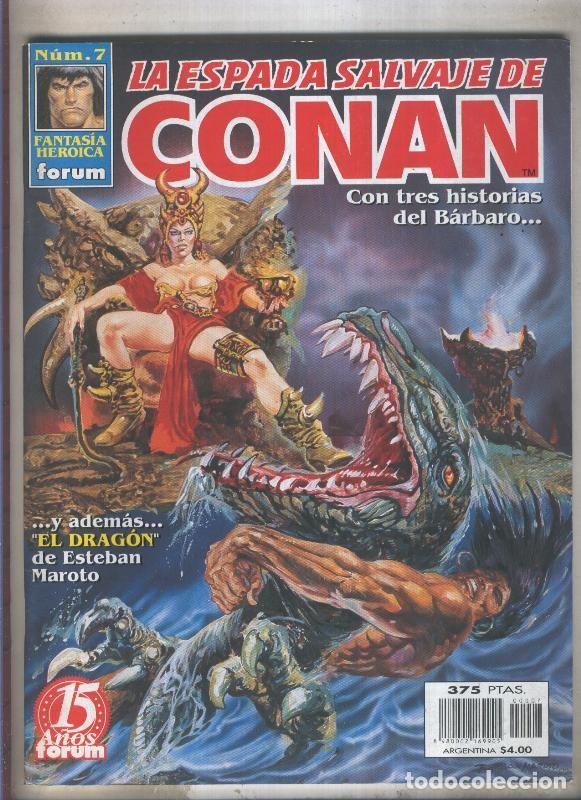 C&oacute;mics: La Espada Salvaje de Conan volumen 3 numero 07 - Varios - Foto 1