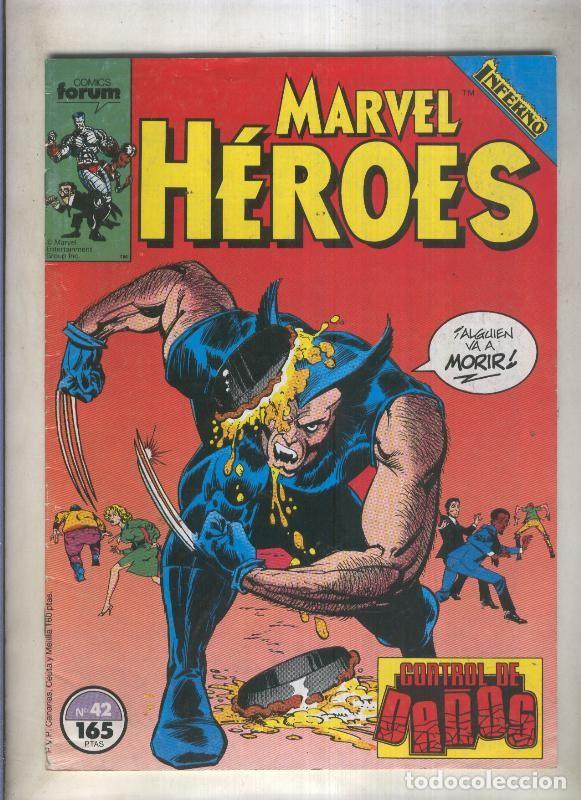 C&oacute;mics: Marvel Heroes numero 42: Control de Da&ntilde;os (numerado 2 en trasera) - Varios - Foto 1