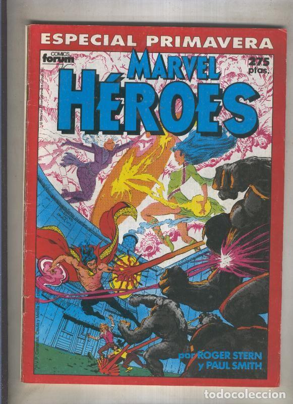 C&oacute;mics: Marvel Heroes especial primavera 1990 (numerado 4 en trasera) - Varios - Foto 1