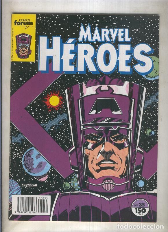 C&oacute;mics: Marvel Heroes numero 35: Galactus (numerado 1 en trasera) - Varios - Foto 1