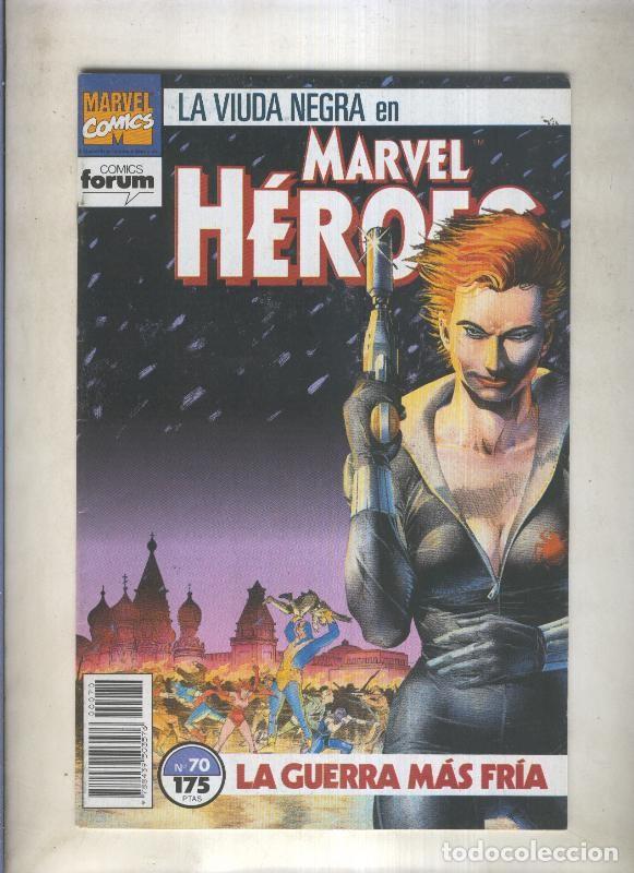 C&oacute;mics: Marvel Heroes numero 70 La Viuda Negra (numerado 2 en trasera) - Varios - Foto 1